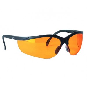 Очки стрелковые Walker`s Sport Glasses, защитные, чёрные, линза янтарная арт.: GWP-AMBLSG